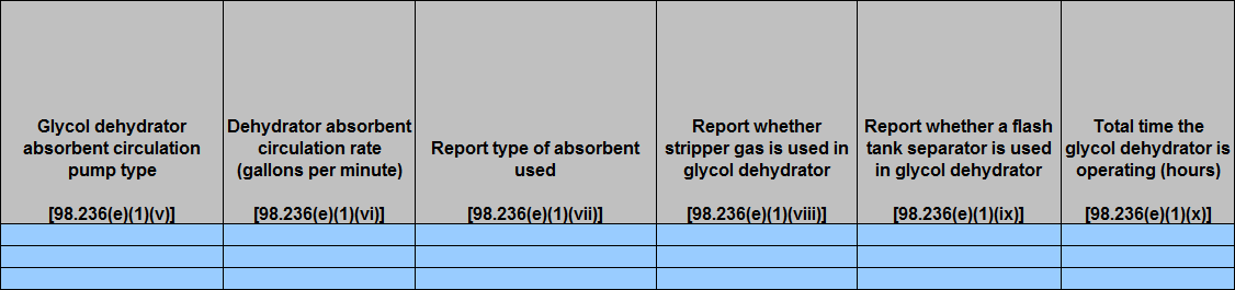 Second image of Enlarged Views for Table E.3 Large Glycol Dehydrators (continued)